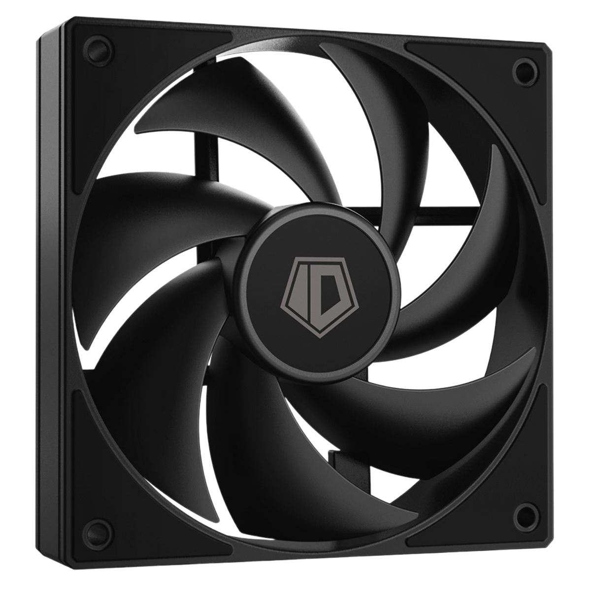 Вентилятор для корпуса ID-Cooling AF-125-K 120х120x25 черный 4-pin 30дБ Ret