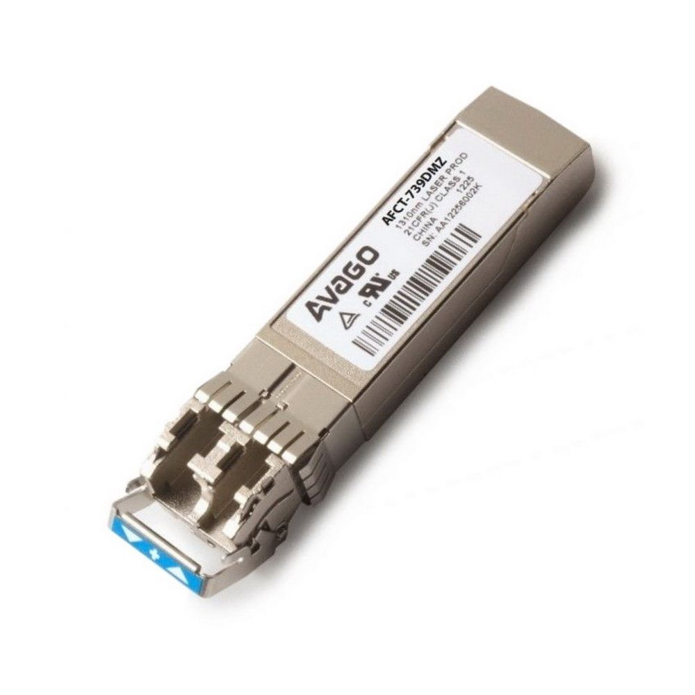 Трансивер Avago AFCT-739DMZ 10G (10G/1.25 GBd Ethernet), SFP+, LC SM LX 10 km, 1310nm DFB laser, (0C