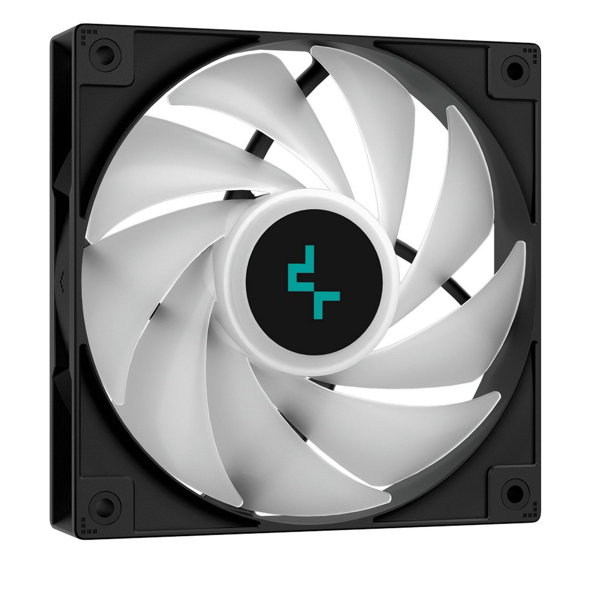 Устройство охлаждения(кулер) Deepcool AG400 Bk ARGB Soc-AM5/AM4/1200/1700/1851 черный/белый 4-pin 31