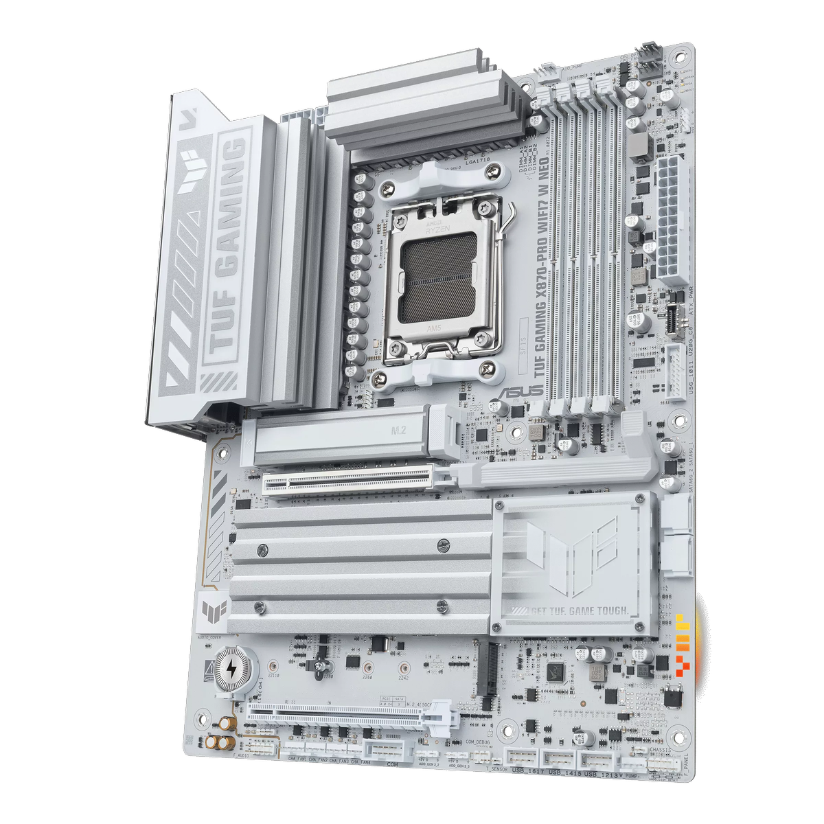 Материнская плата ASUS TUF GAMING X870-PRO WIFI7 W NEO AM5 ATX 4xDDR5 2xPCIEx16 2xUSB-C HDMI 4xM.2 5
