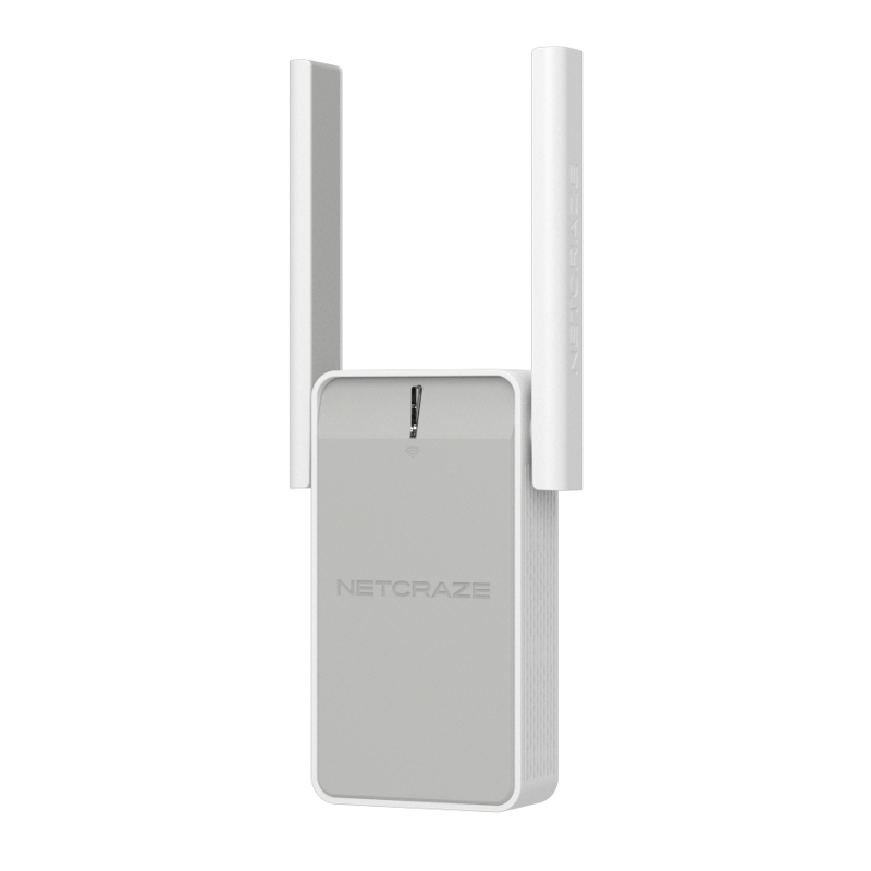 Двухдиапазонный Mesh-ретранслятор сигнала Netcraze Buddy 5 (NC-3311) Wi-Fi AC1200 с портом Ethernet