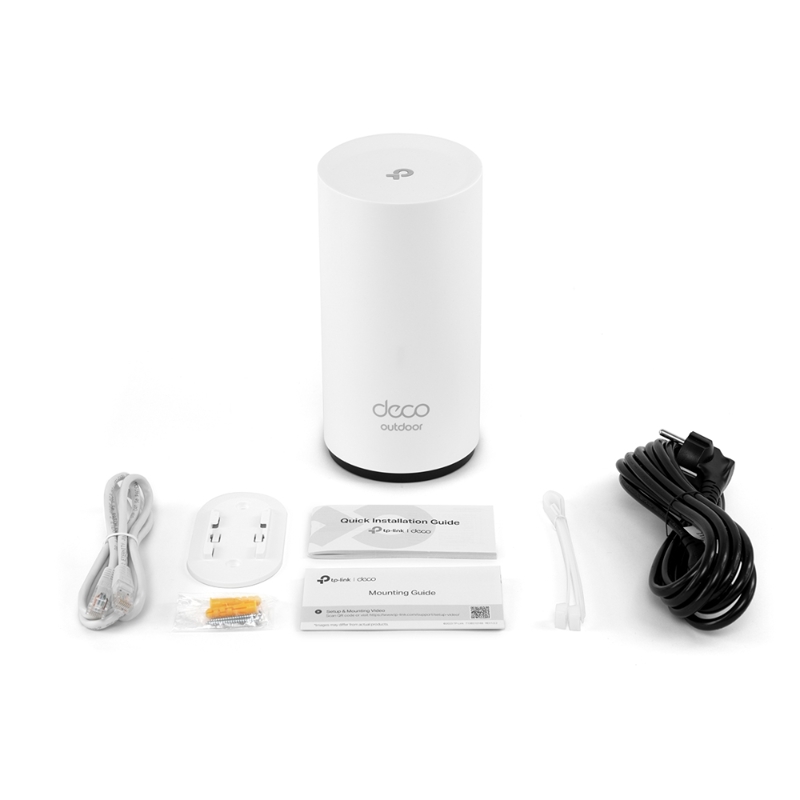 Бесшовный Mesh роутер TP-Link Deco X50-Outdoor(1-pack) AX3000 1000BASE-T белый