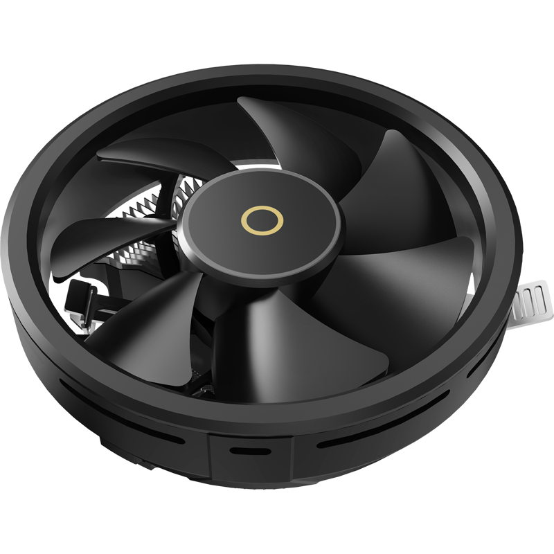 Кулер для процессора Ocypus Beta A10 BK (75W, 3-pin, 67mm, Al, 1x124mm, 40CFM, 29.5dBA, 2000RPM, S: 