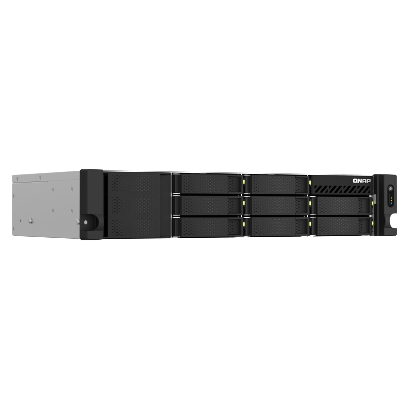 Сетевое хранилище NAS Qnap TS-873AEU-RP-4G 8-bay стоечный Ryzen V1500B