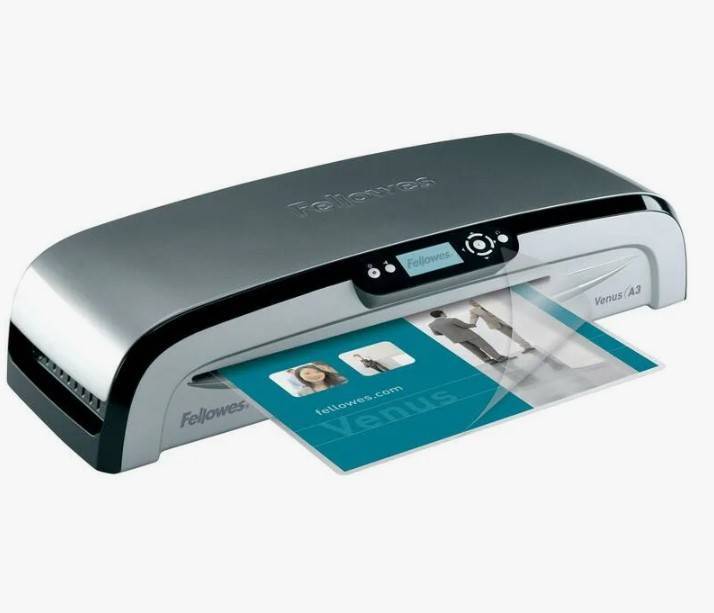 Ламинатор Fellowes Venus  A3, 75-250 мкм, до 218 см/мин, нагрев 30 сек,AutoSense, APTS, 6 валов  [FS