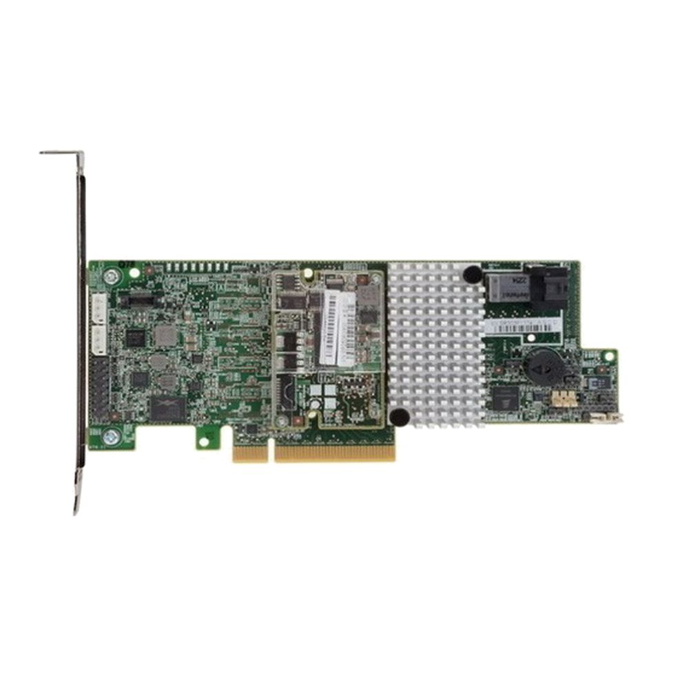 RAID-контроллер Broadcom LSI MegaRAID SAS 9361-4i SGL (LSI00415 / 05-25420-10) PCIe 3.0 x8 LP, SAS/S