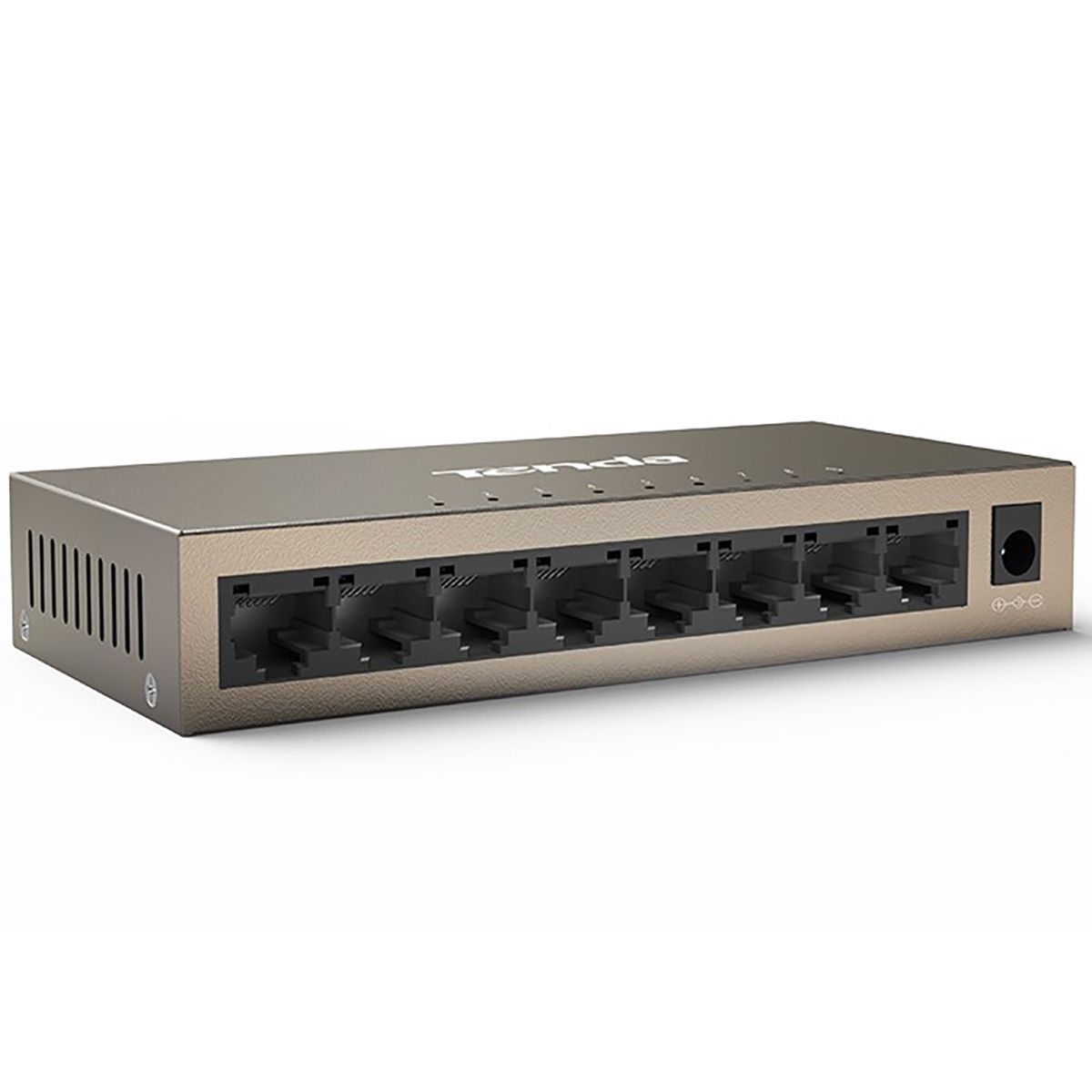Коммутатор Tenda TEG1008M Коммутатор неуправляемый, 8 портов 8x1 Гбит/с, настольный, металлический к