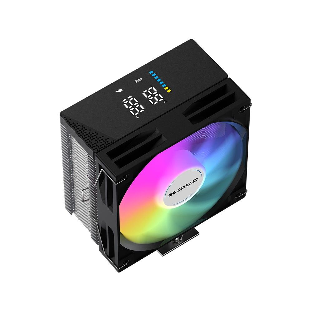 Вентилятор для процессора Coolleo CPU Cooler Etian CL-P50i-DIG-ARGB Intel: LGA 115X/1200/1700/1851 A