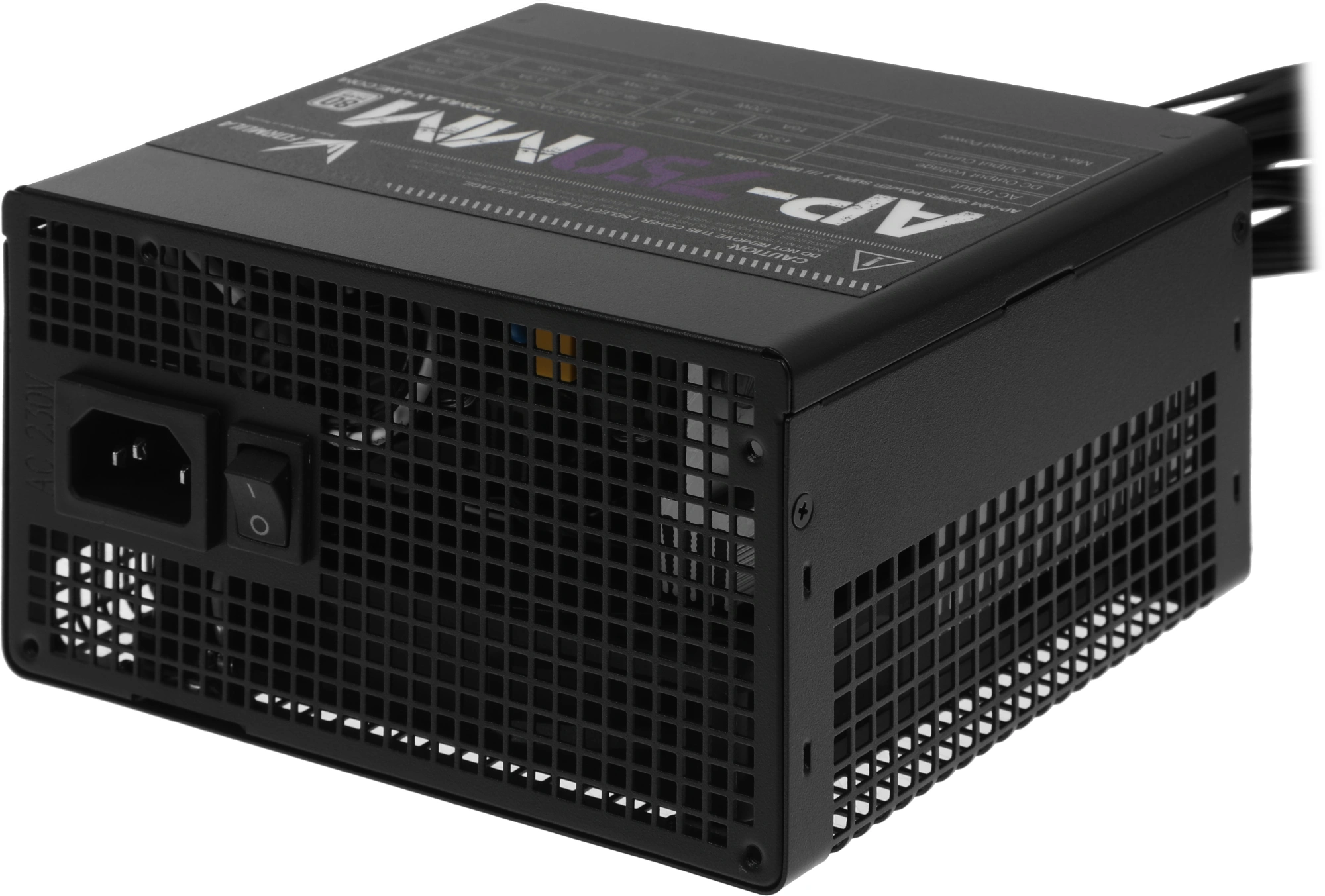 Блок питания Formula ATX 750W AP-750ММ 80 PLUS WHITE (20+4pin) APFC 120mm fan 6xSATA RTL