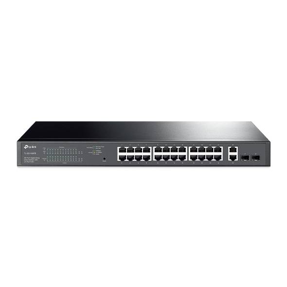 Коммутатор TP-Link Easy Smart Switch TL-SG1428PE 26x1Гбит/с 2SFP 24PoE+ 250W управляемый