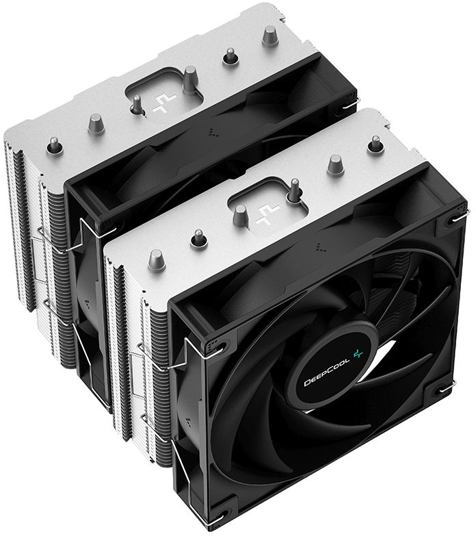 Устройство охлаждения(кулер) Deepcool AG620 Soc-AM5/AM4/1200/1700/1851 черный 4-pin 15-29dB Al+Cu 26