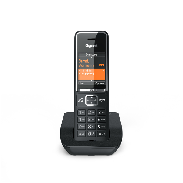 Р/Телефон Dect Gigaset Comfort 550 RUS черный АОН