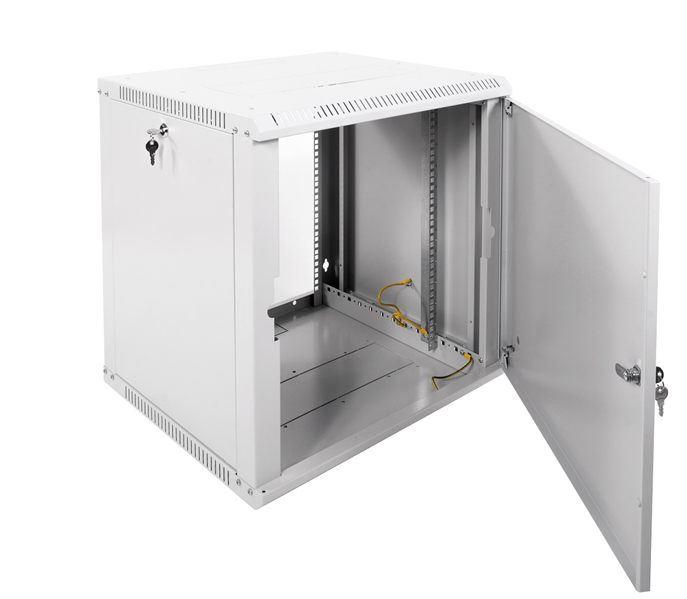 Шкаф ЦМО Шкаф телекоммуникационный настенный разборный ЭКОНОМ 12U (600х520) дверь металл