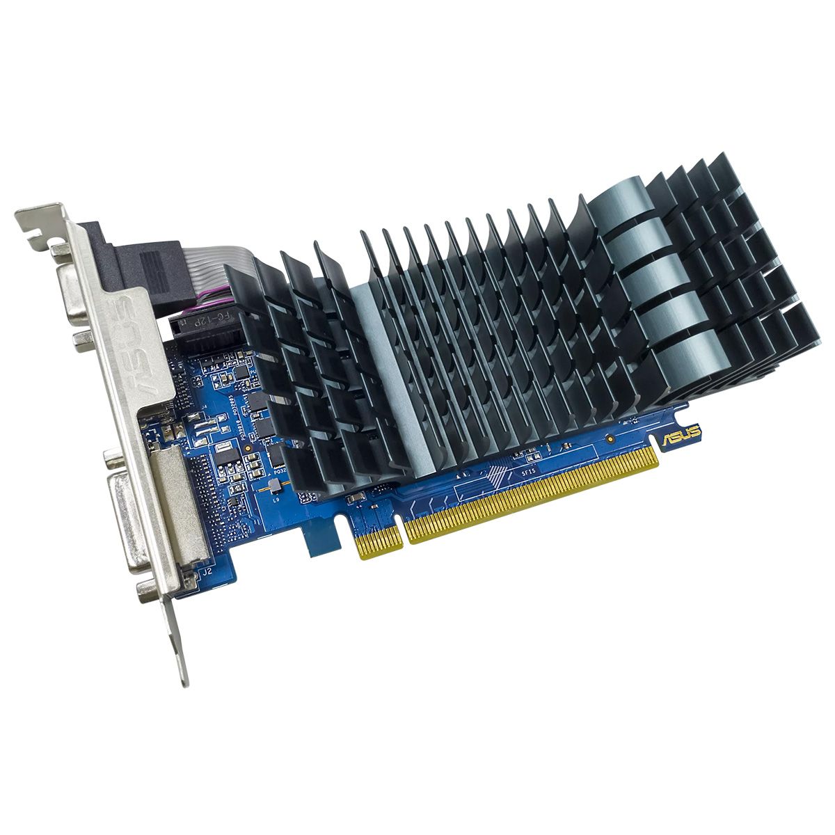 Видеокарта Asus PCI-E 2.0 GT710-SL-2GD5-BRK-EVO NVIDIA GeForce GT 710 2Gb 64bit GDDR5 954/5012 DVIx1