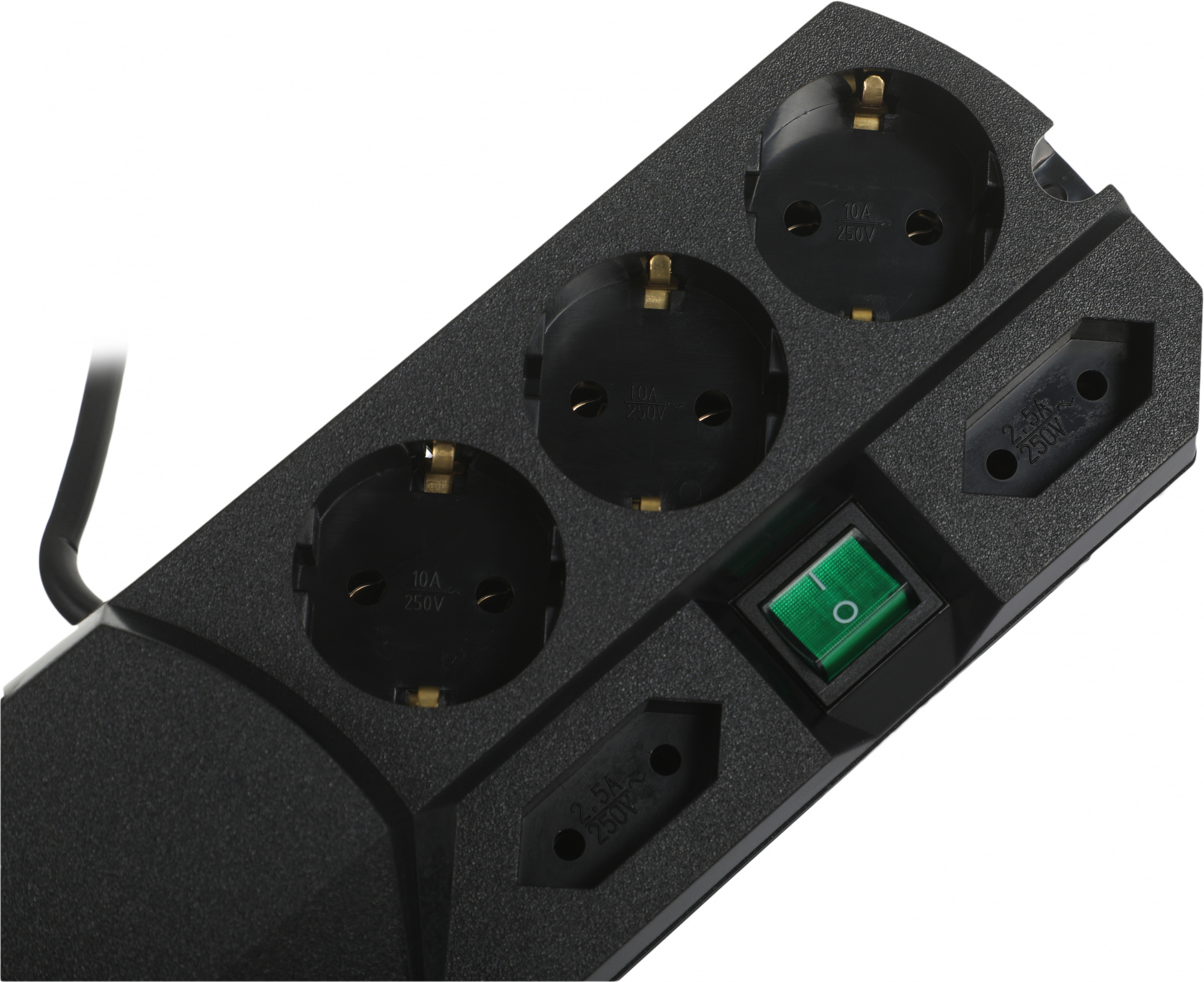 Сетевой фильтр Most TRG 5м (10 розеток) черный (коробка)