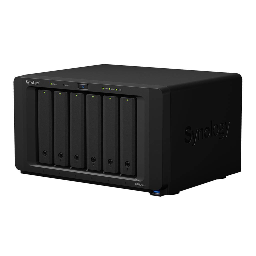 Системы хранения данных Synology QC 3,35GhzCPU/8Gb(32)/RAID0,1,10,5,6/upto 8HP HDD SATA(3.5', 2.5')u