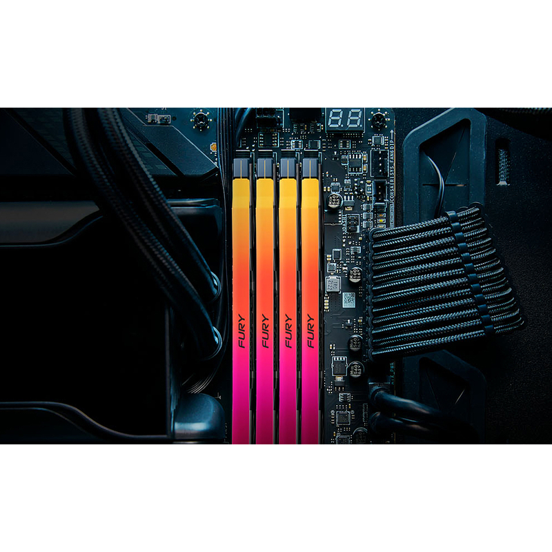 Память DDR5 32GB 6400MHz Kingston KF564C32RSA-32 Fury Renegade XMP RGB RTL Gaming PC5-51200 CL32 DIM