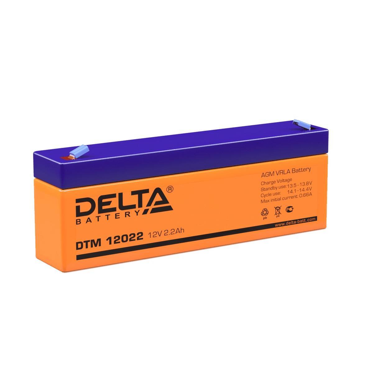 Delta DTM 12022 (12V / 2.2Ah)