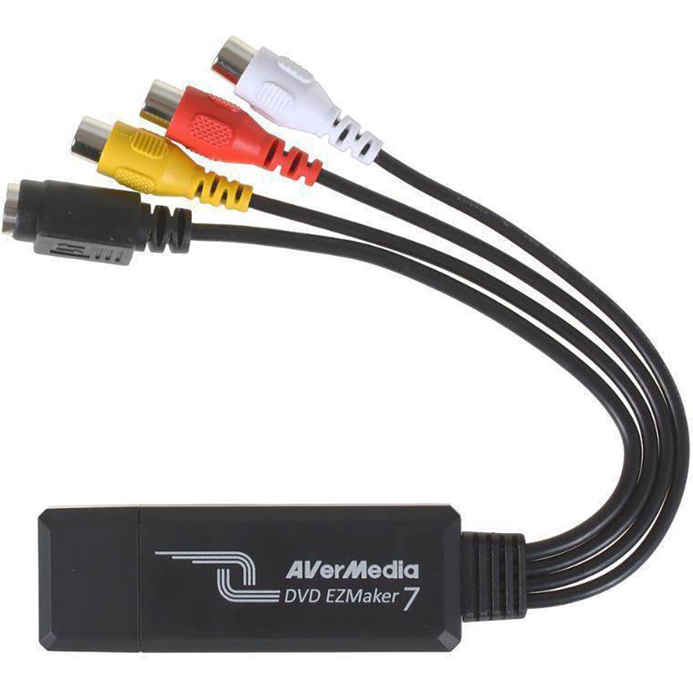 Карта видеозахвата Avermedia DVD EZMaker 7 C039 внешний USB/S-video x1