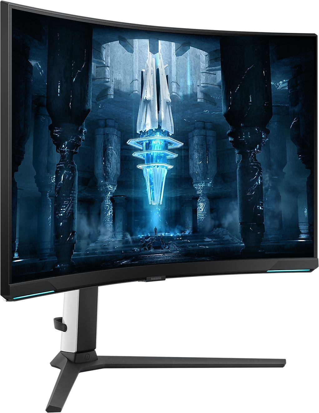Монитор Samsung 32" Odyssey Neo G8 S32BG852NI черный/белый VA LED 16:9 HDMI полуматовая HAS Piv 350c