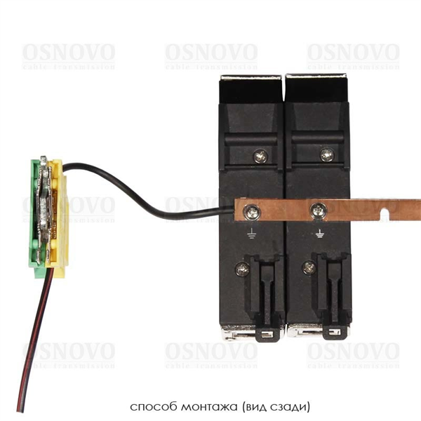 Устройство грозозащиты OSNOVO SP-IP/1000PD Устройство грозозащиты для локальной вычислительной сети 