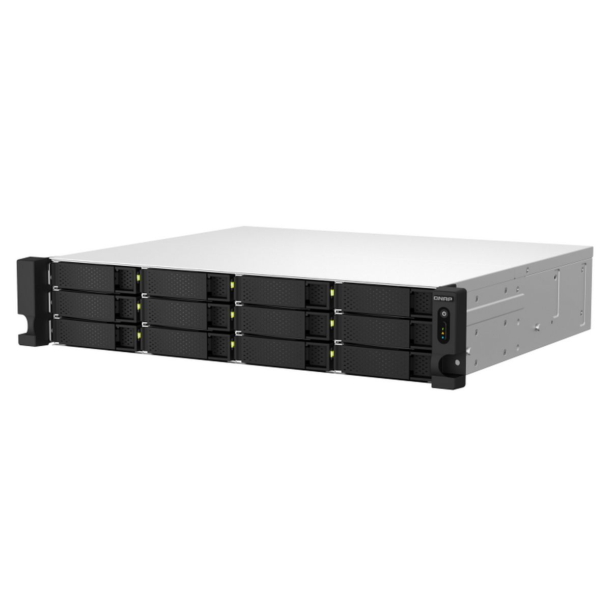Системы хранения данных QNAP SMB 2U/12bay QC 2,0GhzCPU/8Gb(upto16Gb)/upto 24HDD with TL-R1200S-RP/SA