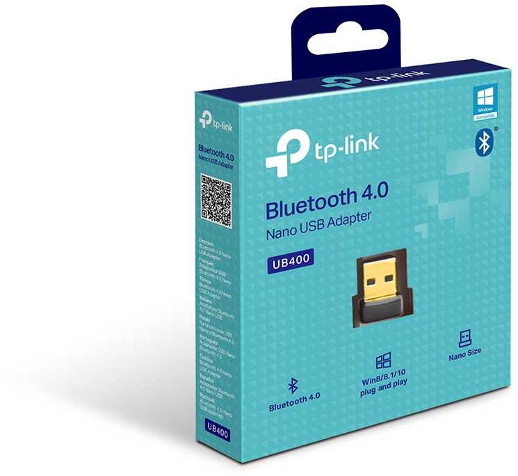 Сетевой адаптер Bluetooth TP-Link UB400 USB 2.0