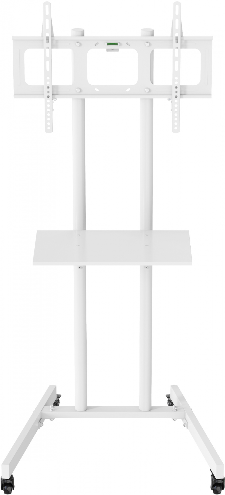 Стойка для телевизора Cactus CS-ST04 белый 37"-70" макс.68кг напольный мобильный