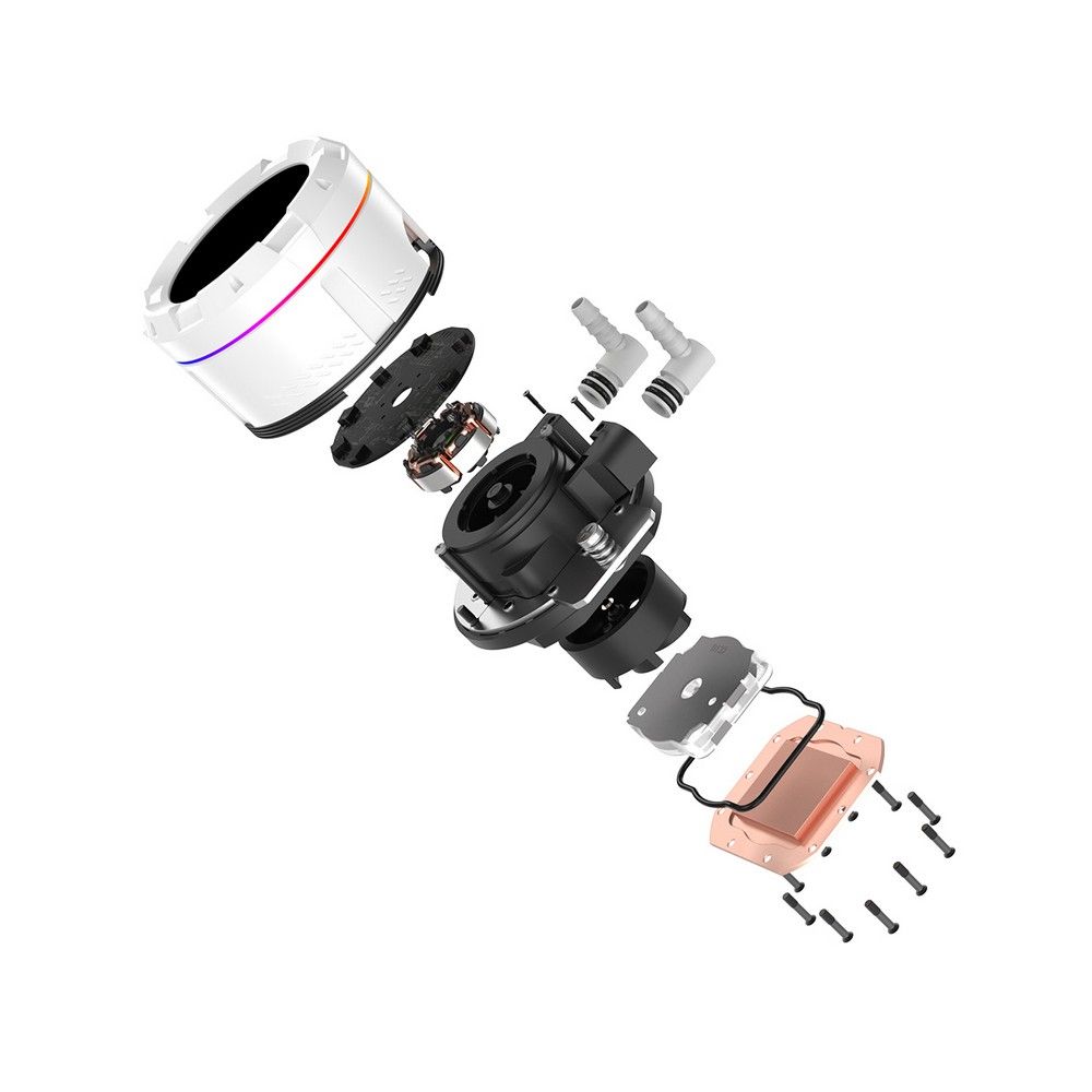 Система водяного охлаждения ID-Cooling SL360 XE ARGB Soc-AM5/AM4/1200/1700/1851 белый 4-pin 14-30dB 