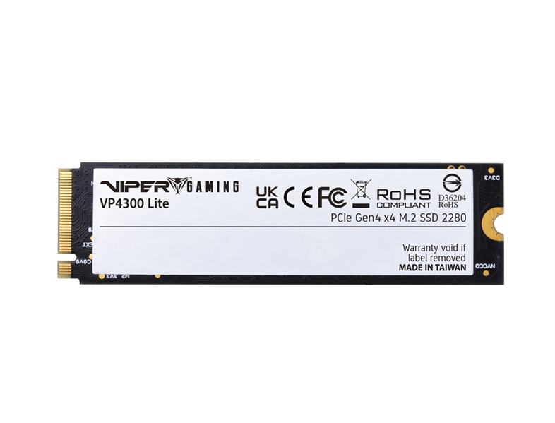 Накопитель SSD Patriot PCIe 4.0 x4 2TB VP4300L2TBM28H Viper VP4300 Lite M.2 2280