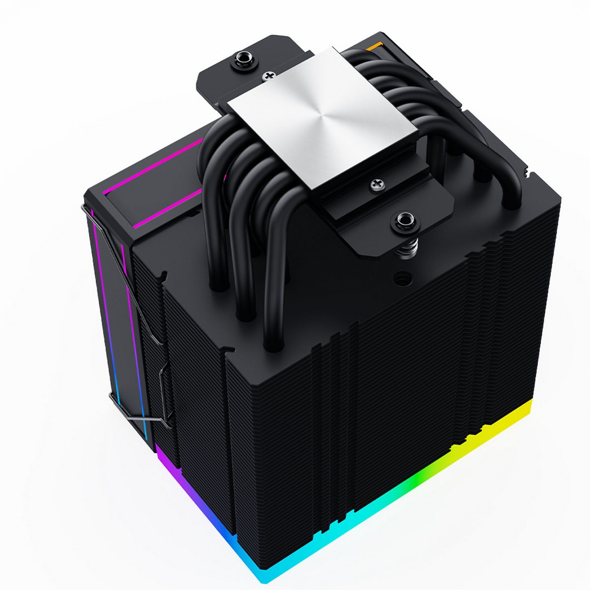 Устройство охлаждения(кулер) ID-Cooling Frozn A610 ARGB Soc-AM5/AM4/1200/1700/1851 черный 4-pin 29.9