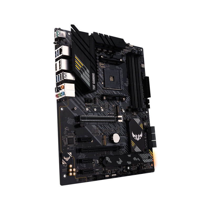 Материнская плата Asus TUF GAMING B550-PLUS Soc-AM4 AMD B550 4xDDR4 ATX AC`97 8ch(7.1) 2.5Gg RAID+HD