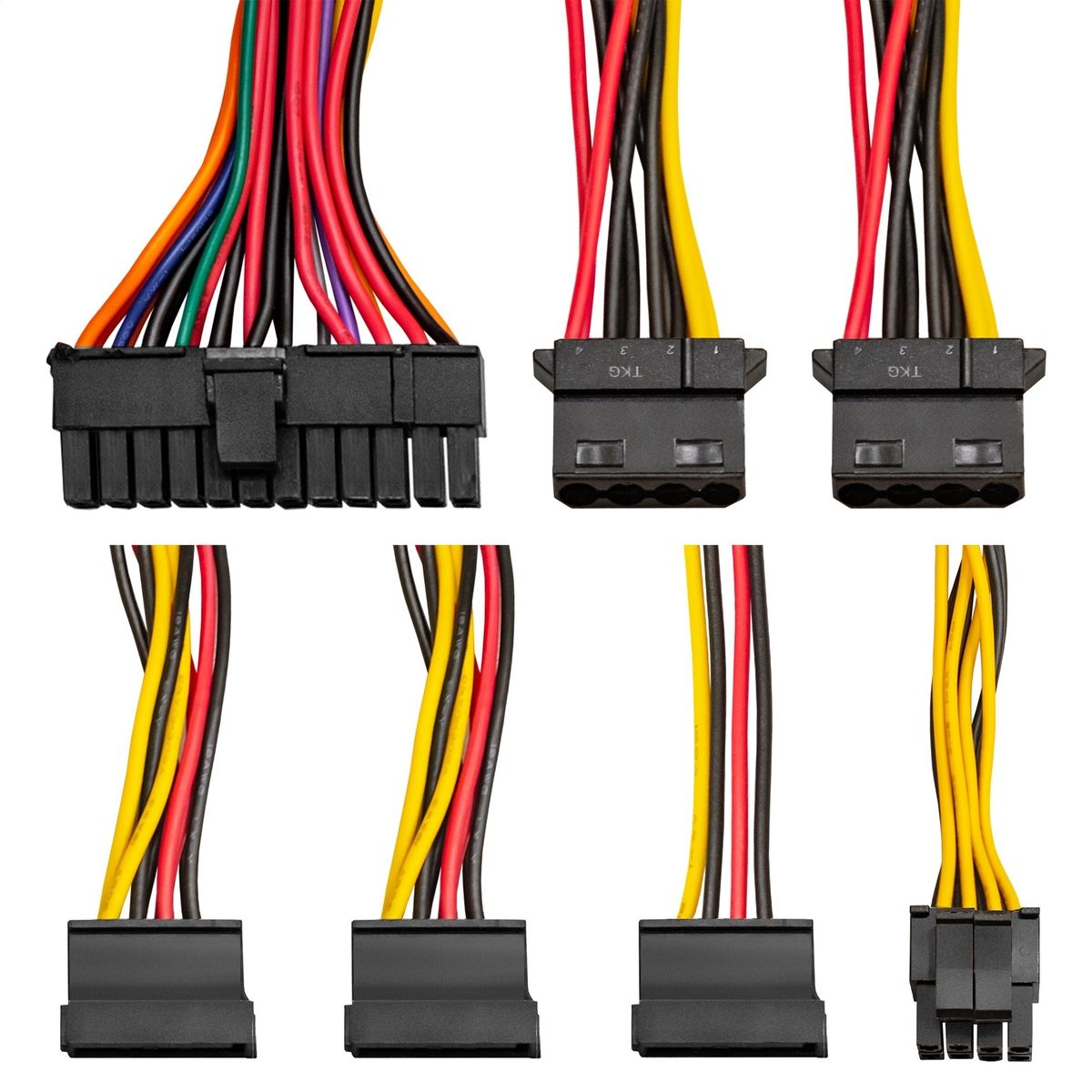 Exegate EX244552RUS Блок питания 350W Exegate UN350, ATX,  12cm fan, 24+4pin, 4*SATA, 1*FDD, 1*IDE