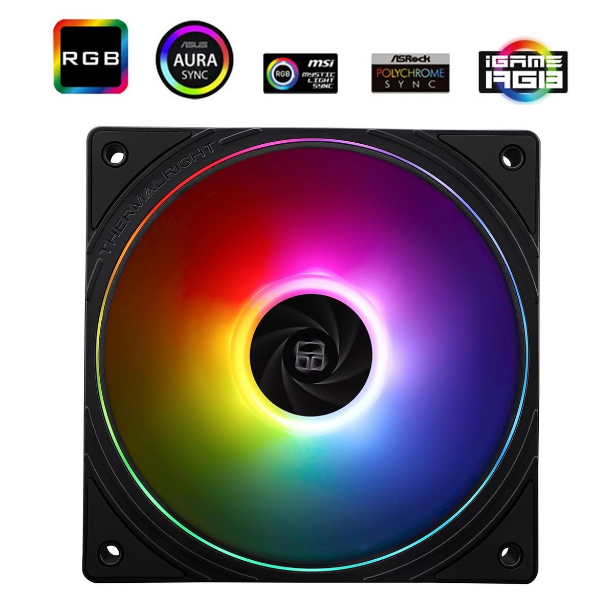 Вентилятор в корпус Thermalright Fan TL-S12-S ARGB 120mm/ PWM/ S-FDB Bearing