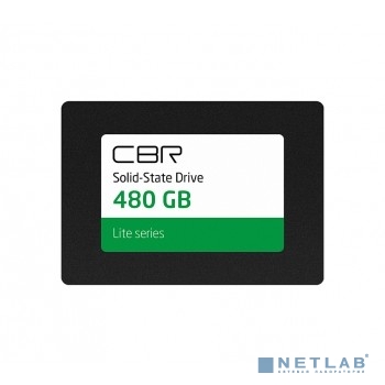 CBR SSD-480GB-2.5-LT22, Внутренний SSD-накопитель, серия "Lite", 480 GB, 2.5", SATA III 6 Gbit/s, SM