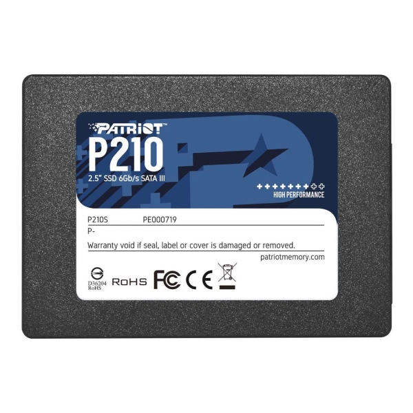 Накопитель SSD Patriot SATA-III 2TB P210S2TB25 P210 2.5"