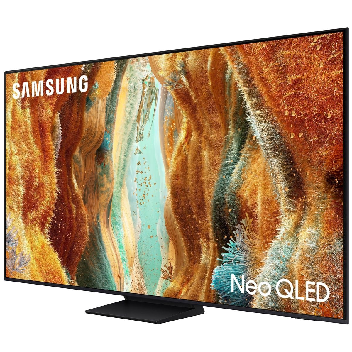 Телевизор QLED Samsung 85" QE85QN70FAUXRU Series 9 нержавеющая сталь 8K Ultra HD 120Hz DVB-T2 DVB-C 