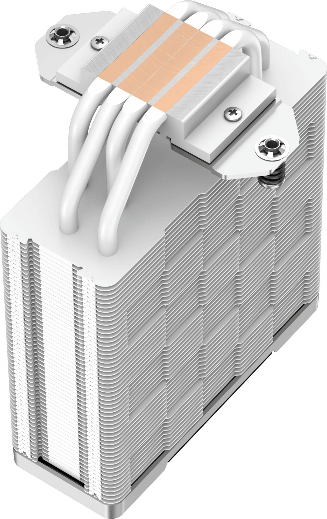 Устройство охлаждения(кулер) Deepcool AK400 WH Soc-AM5/AM4/1200/1700/1851 белый 4-pin 29dB Al+Cu 220