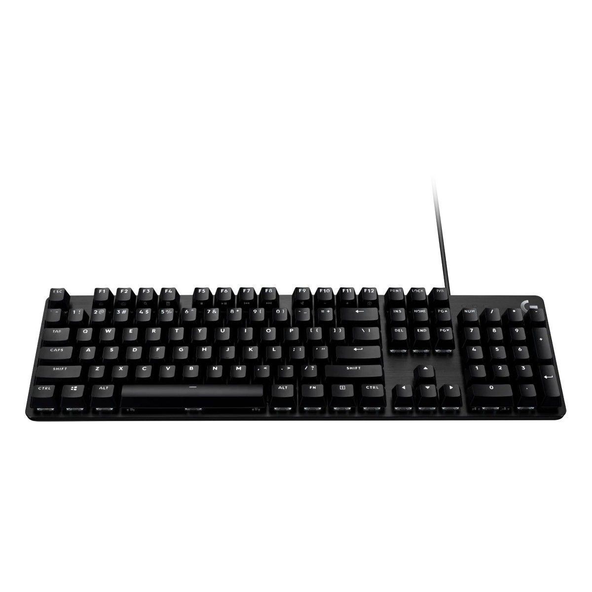Клавиатура игровая Logitech G413 SE |920-010438| белая подсветка, USB, черная, RTL