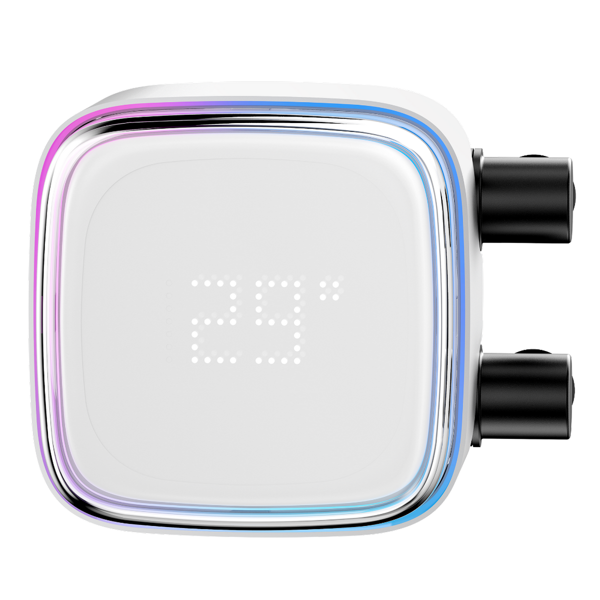 Вентилятор Cooler Ocypus Iota L24 WH ARGB White 280W/ All Intel/ AMD AM*/ Digital display / Screws