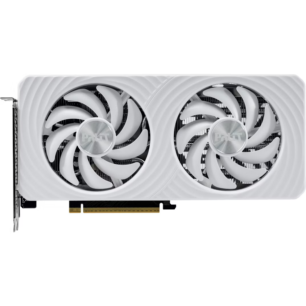 Видеокарта Palit PCI-E 5.0 PA-RTX5060Ti WHITE OC NVIDIA GeForce RTX 5060TI 8Gb 128bit GDDR7 2407/280