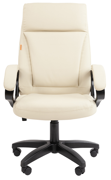 офисное кресло Chairman    794 LT   Россия    чер.пласт экокожа светло-бежевая