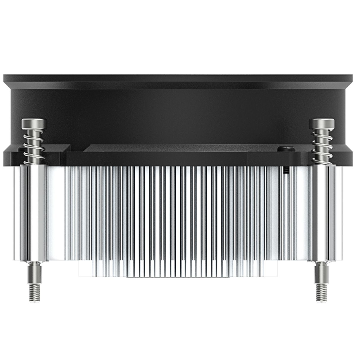 Устройство охлаждения(кулер) ID-Cooling DK-19 PWM Soc-1700/1851 черный 4-pin 14-26dB Al 95W 340gr Re