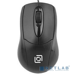 Мышь Оклик 305M черный оптическая 1000dpi USB 3but (412850)