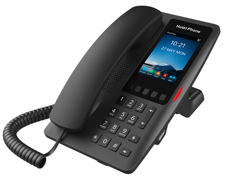 Телефон IP Fanvil H6W черный