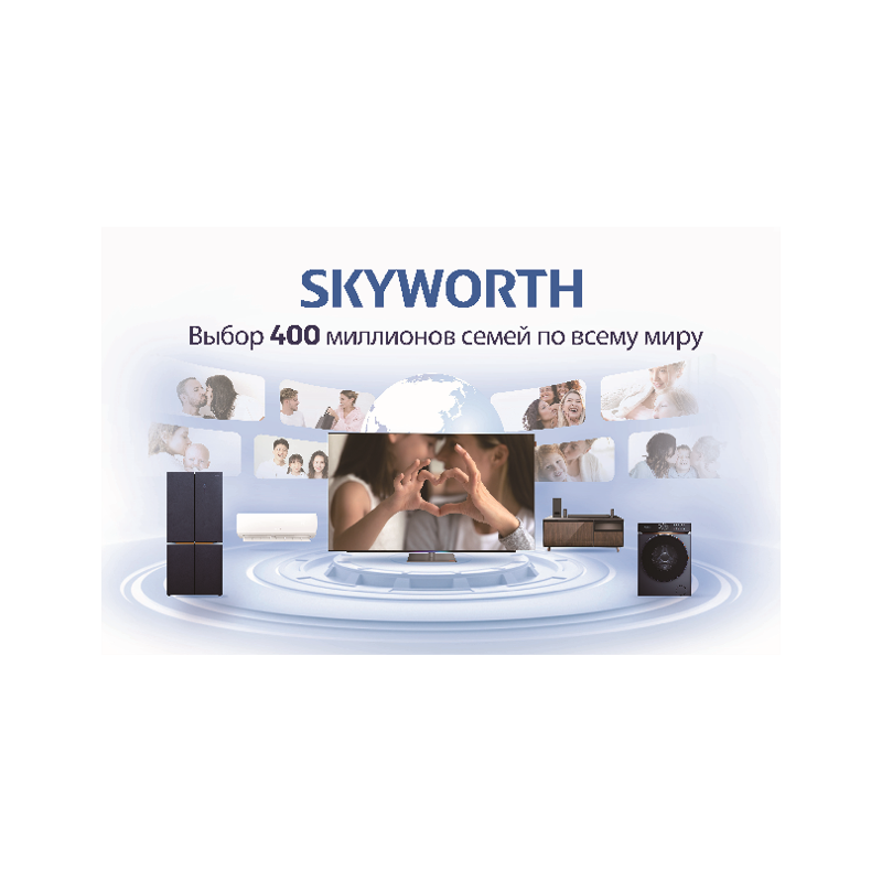 Телевизор OLED Skyworth 77" 77SXF9850 BM Series Frameless черный/черный 4K Ultra HD 120Hz DVB-T DVB-