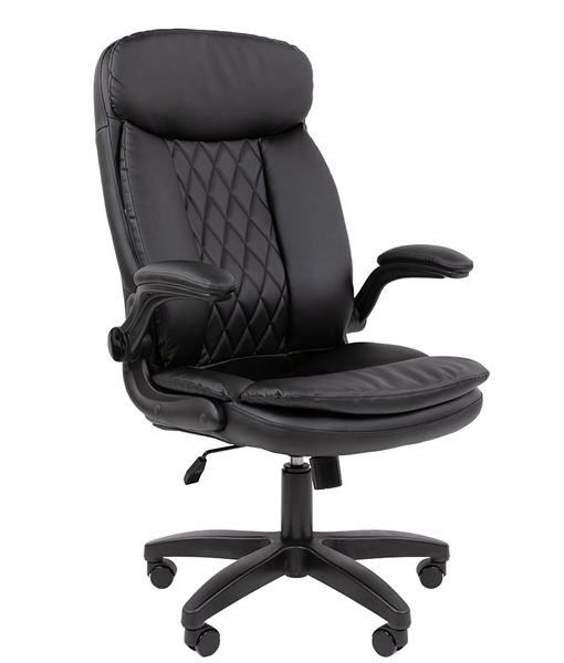 Офисное кресло Chairman 533 Россия экокожа черный