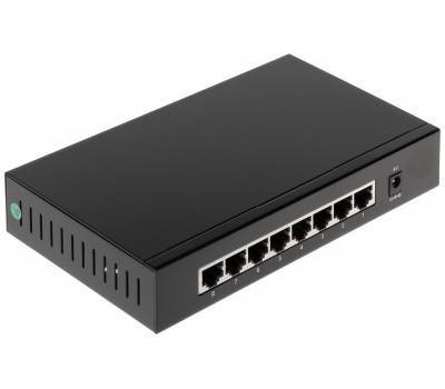 Коммутатор Dahua 8-port Gigabit RJ45 Non-PoE Switch, Metal case