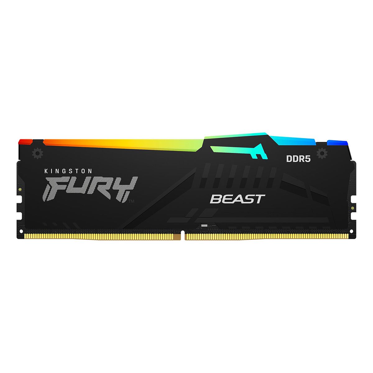 Память DDR5 8GB 5200MHz Kingston KF552C40BBA-8 Fury Beast RGB RTL Gaming PC5-41600 CL40 DIMM 288-pin