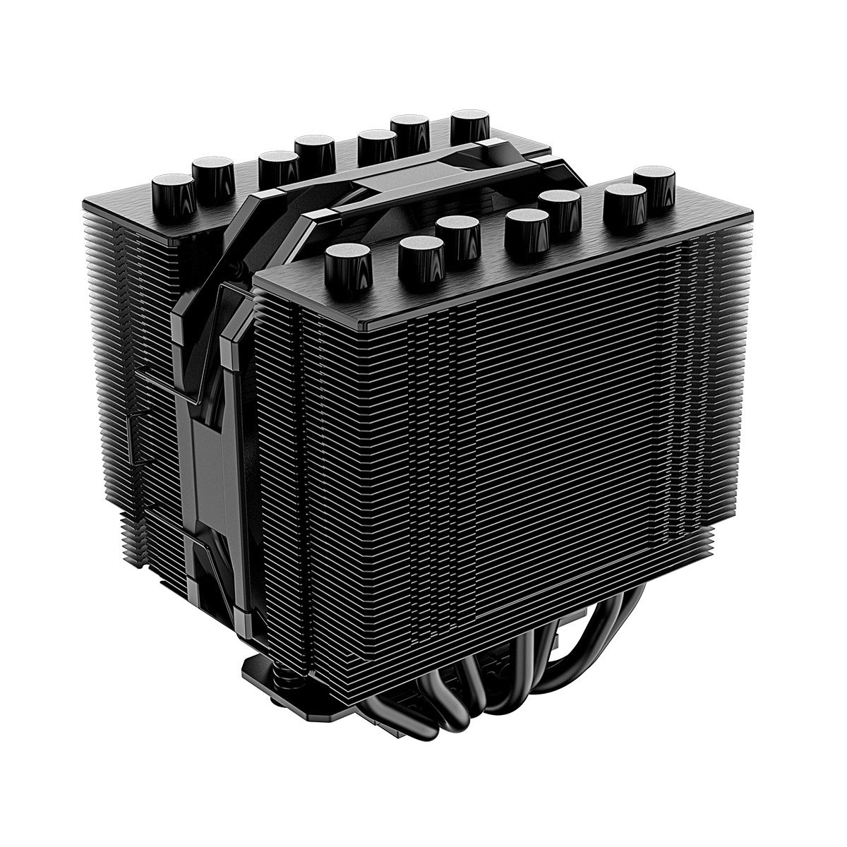 Устройство охлаждения(кулер) ID-Cooling SE-207-XT Slim Soc-AM5/AM4/1200/1700/1851 черный 4-pin 15-35